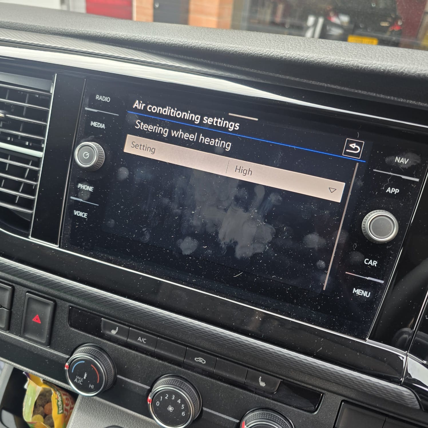 VW T6.1 upgrade finish: Golf heated wheel and digital dash