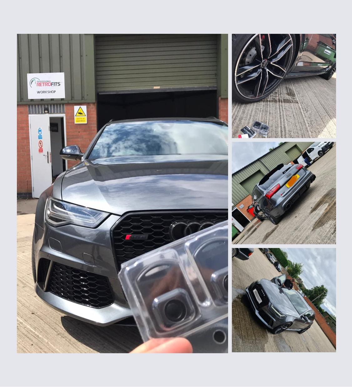 Audi RS6 Ghost 2 Immobiliser S5 Tracker Install in Birmingham