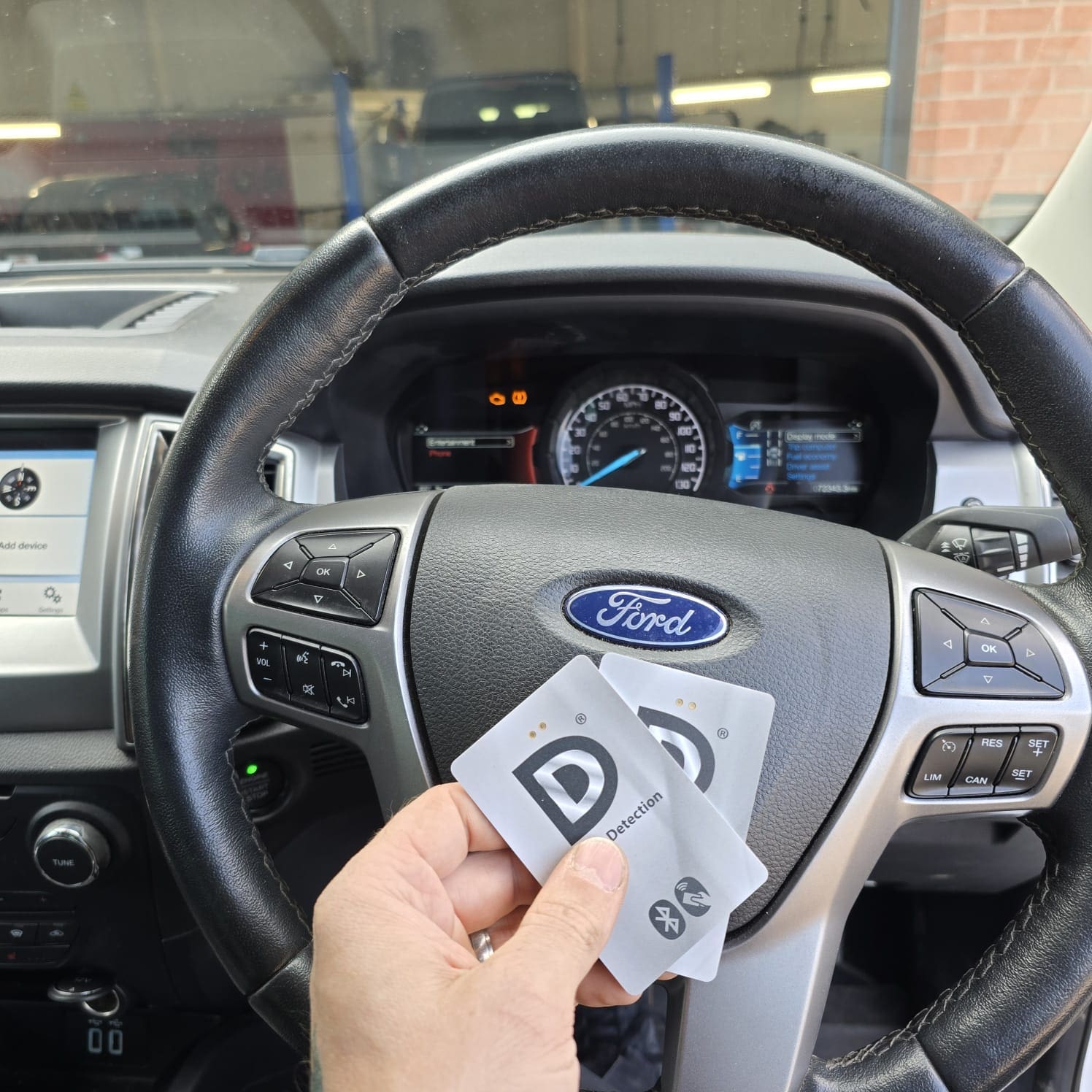 Hybrid SmartTrack iMob installation on Ford Ranger in Birmingham