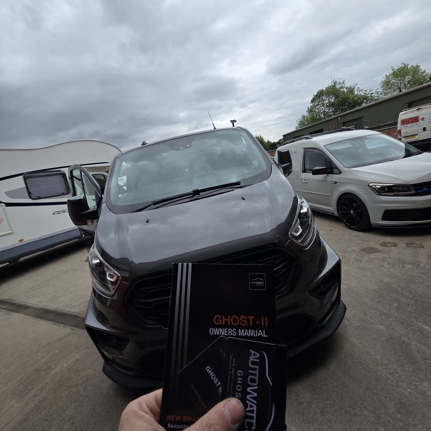 Complex GHOST2 installation for Ford Transit Custom MS-RT