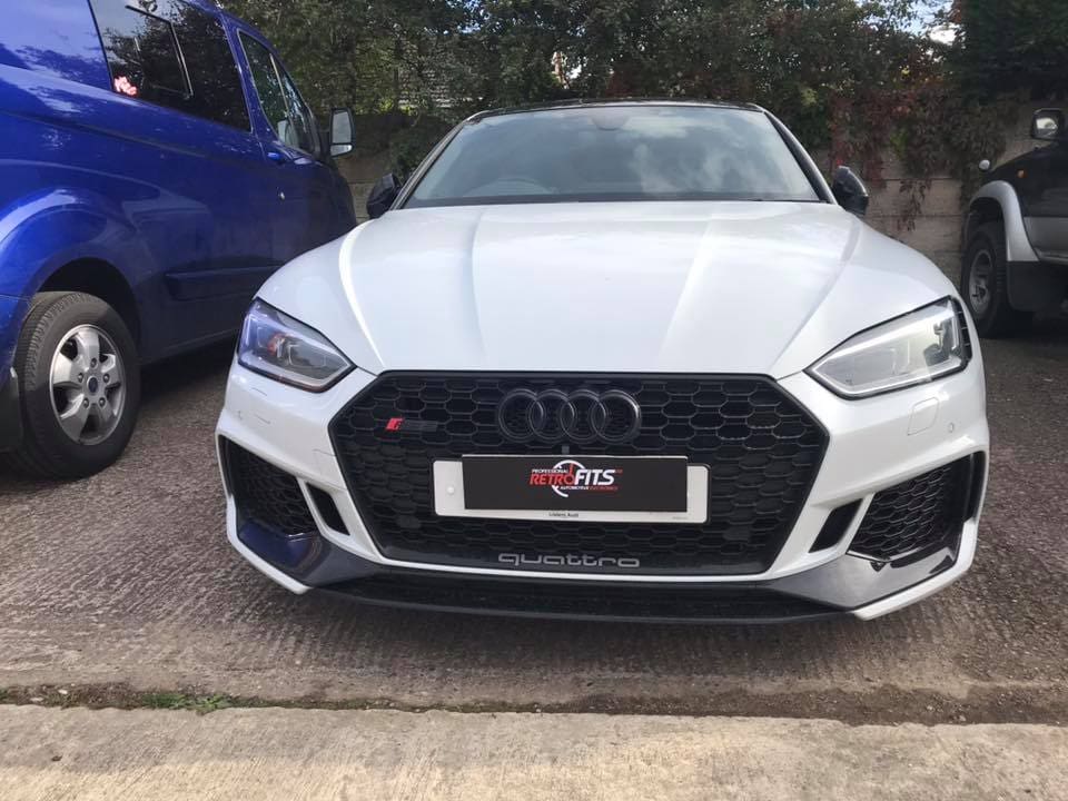 Trackable Audi RS5 with GPS S5 Tracker and immobiliser