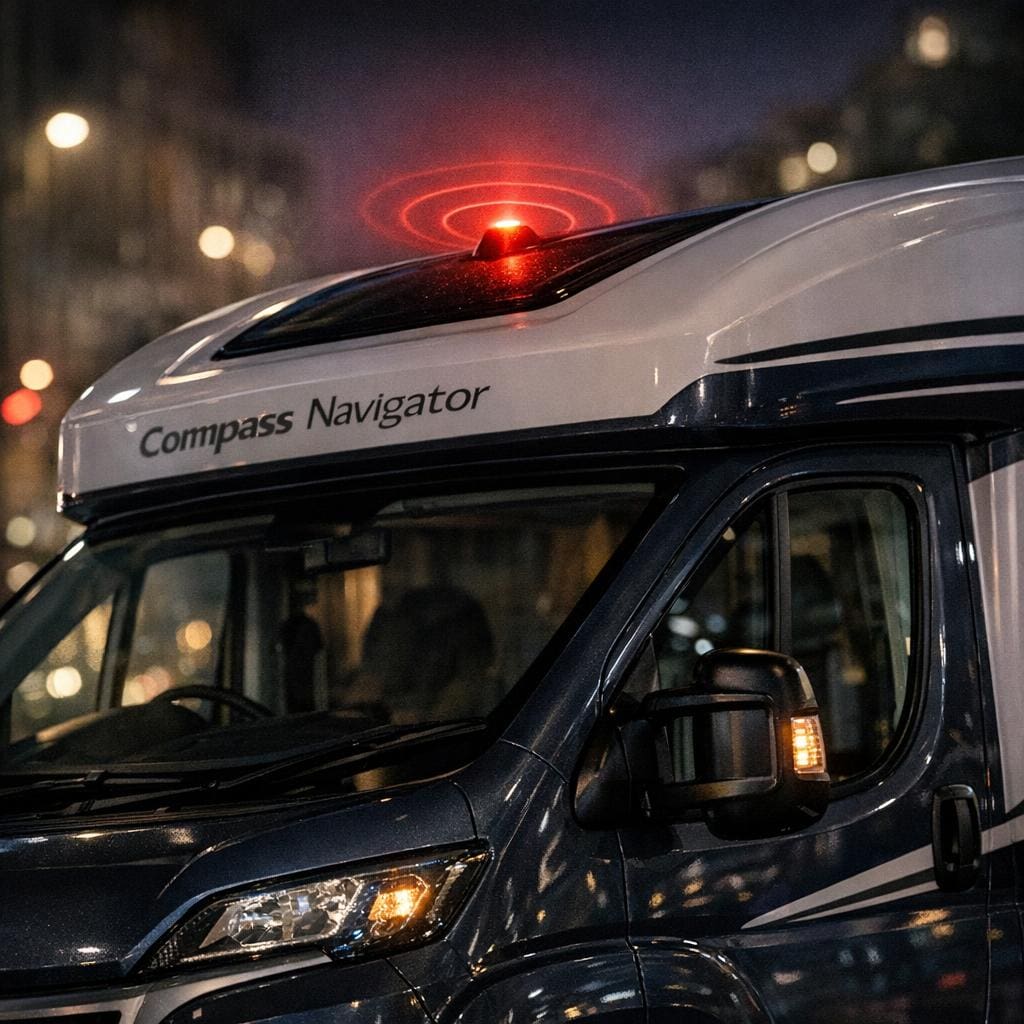 GPS tracker installation example