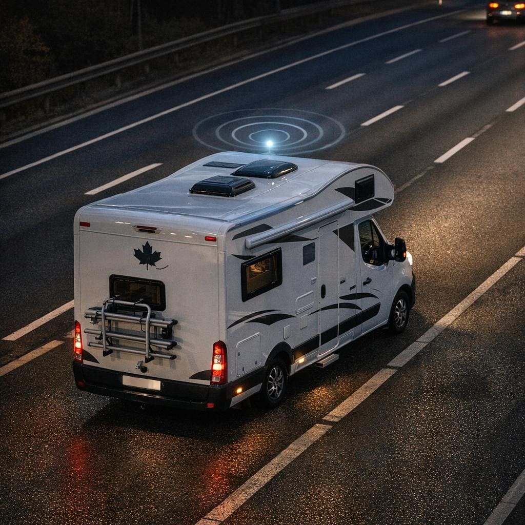 GPS tracker installation example