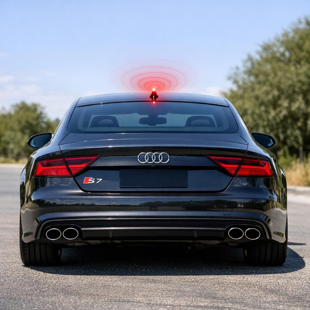 GPS tracker installation example