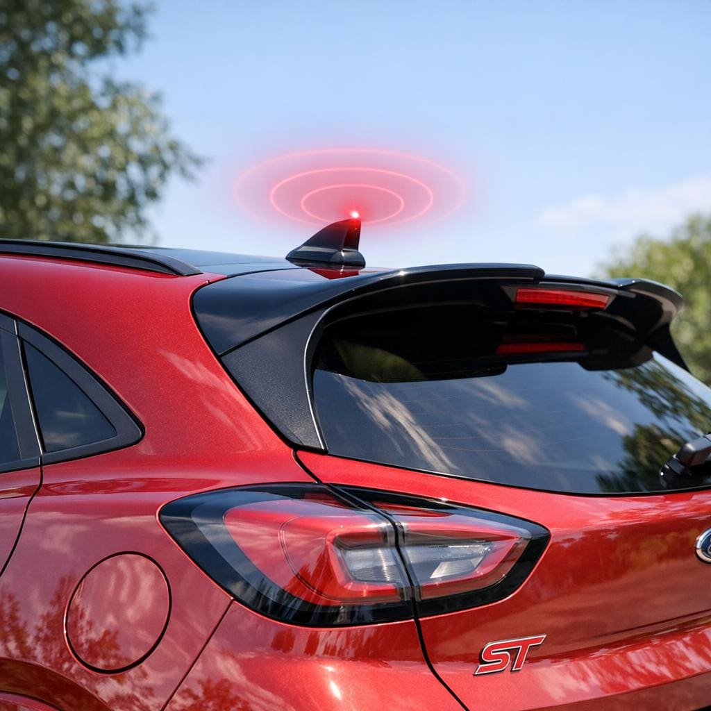 GPS tracker installation example