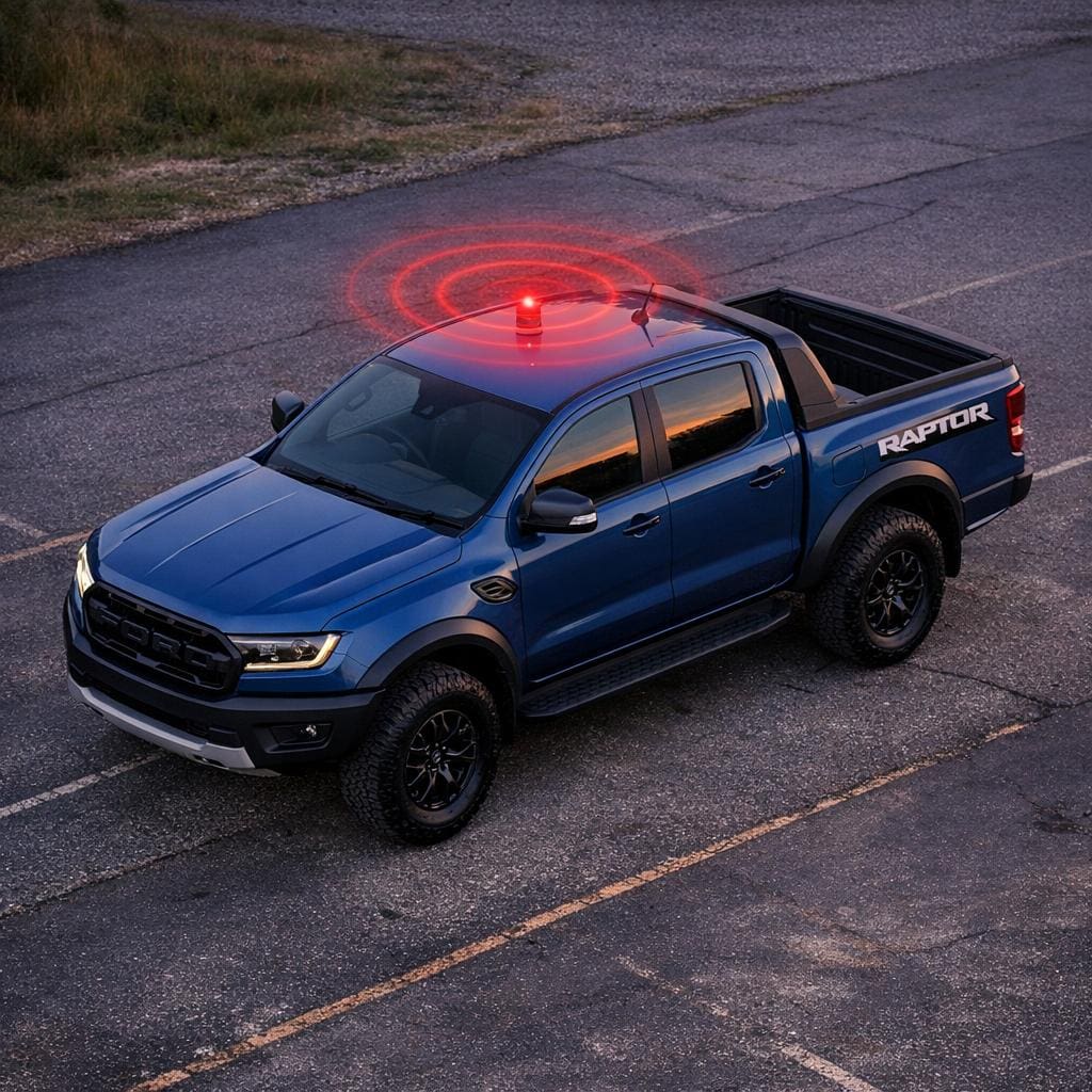 GPS tracker installation example