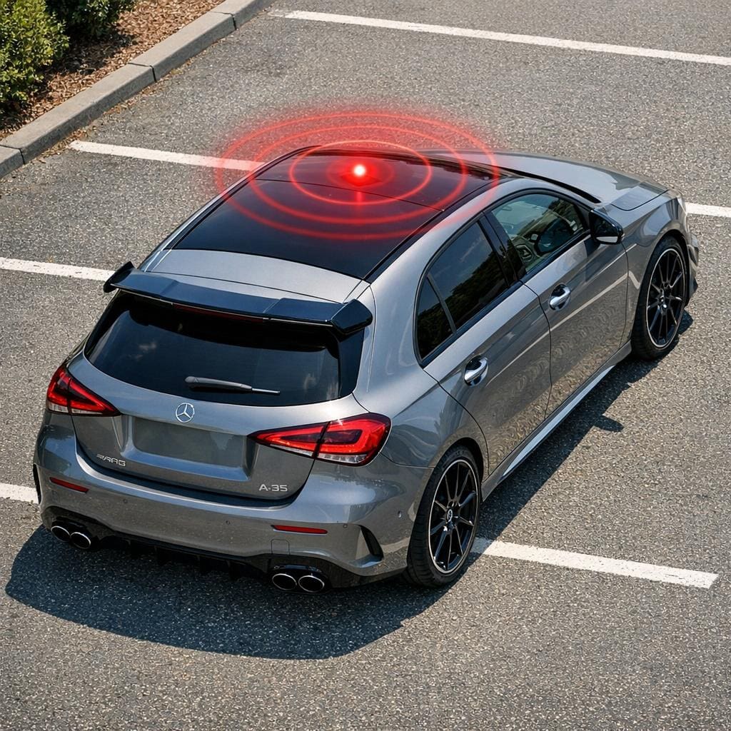 GPS tracker installation example
