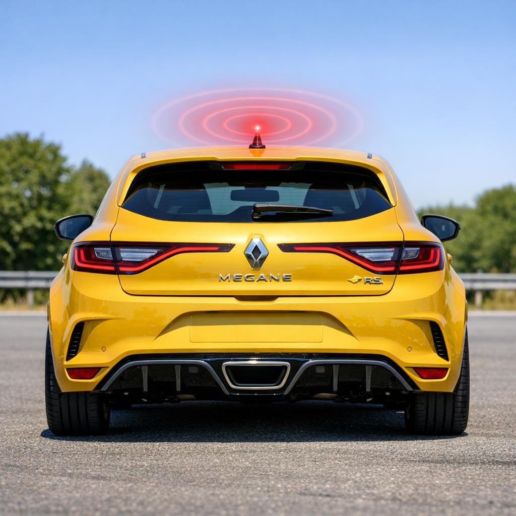 GPS tracker installation example