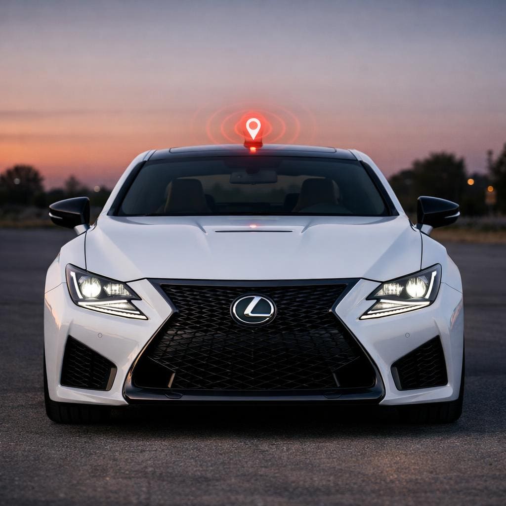 GPS tracker installation example