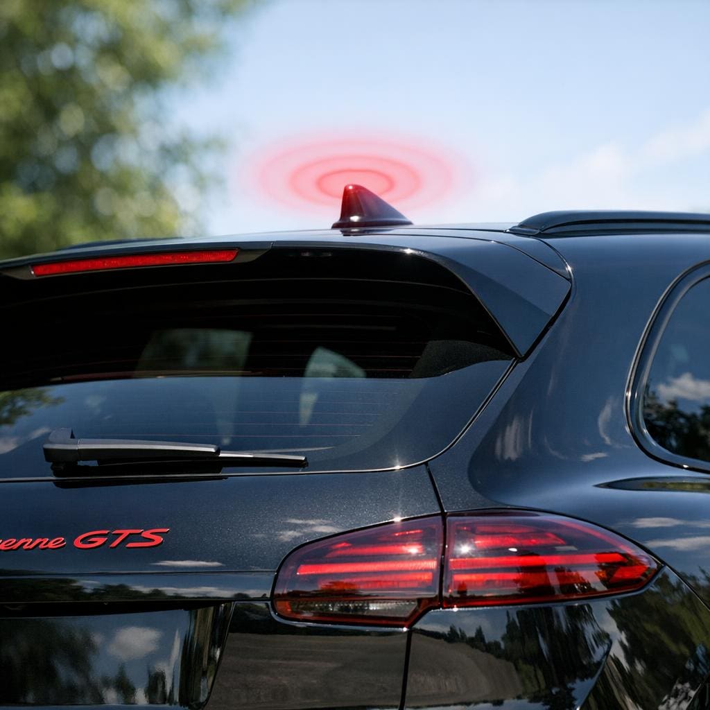 GPS tracker installation example