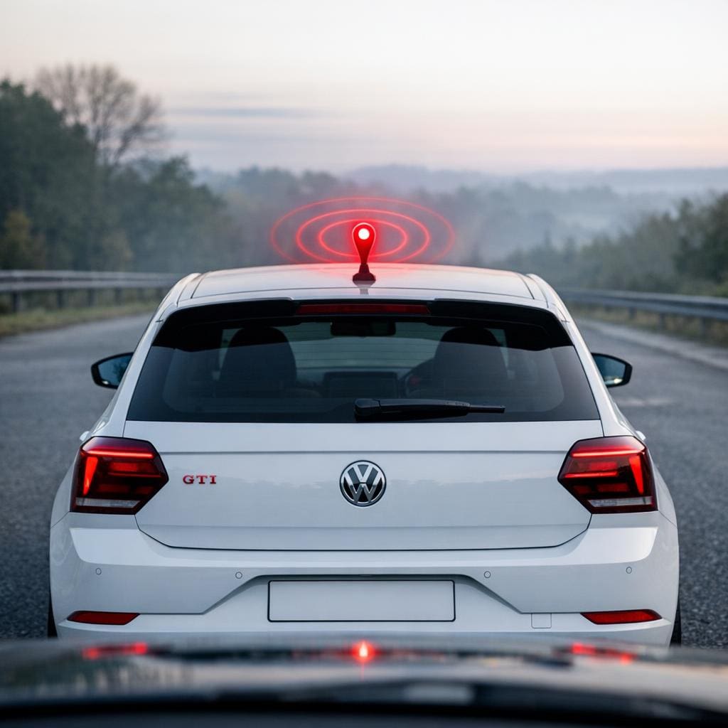 GPS tracker installation example
